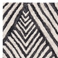 thumbnail image 3 of SAFAVIEH Micro-Loop Horatio Diamond Trellis Wool Area Rug, Charcoal/Ivory, 2' x 3', 3 of 5