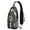 White-15, variant on Golden Witchy Sun and Moon Print Sling Bag, Gothic Celestial Lightweight Crossbody Backpack, Adjustable Strap, Multiple Compartments for Daily Commuting and Short Trips