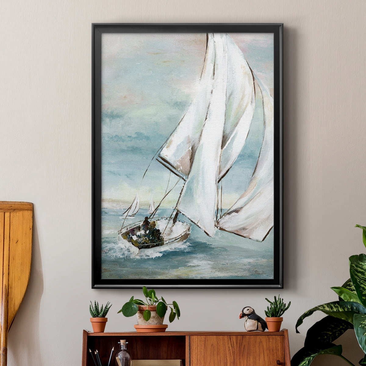 Setting Sail Premium Classic Framed Print - Ready to Hang