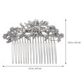 thumbnail image 2 of 1 Pce Peigne à Cheveux en Strass Accessoire de Mariage, 2 of 7