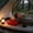 Red, variant on Flocked Inflatable Nap Pillow Outdoor Camping Cushion Travel Pillow Portable Pvc Air Pillow For Airplane Car