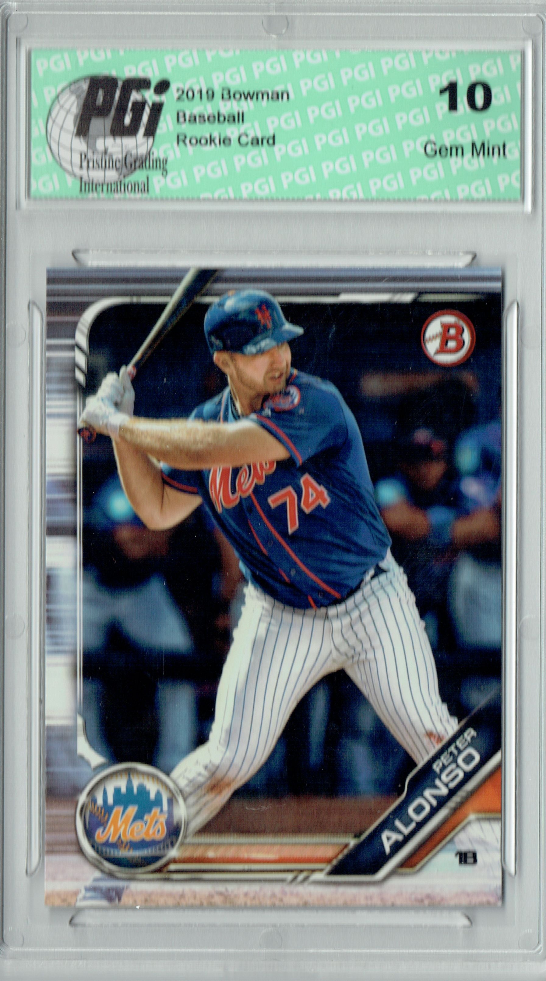 Pete Alonso 2016 Bowman #BD-92 1st Rookie Card PGI 10