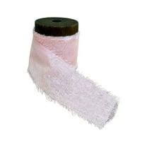 Pink Cotton Ribbon for Crafts - 1 1/2" x 5 Yards, 2 Rolls, Wedding, Reception, Bridal Shower, Valentine's Day, Easter, DIY, Gift Bow, Christmas, Hair Bows