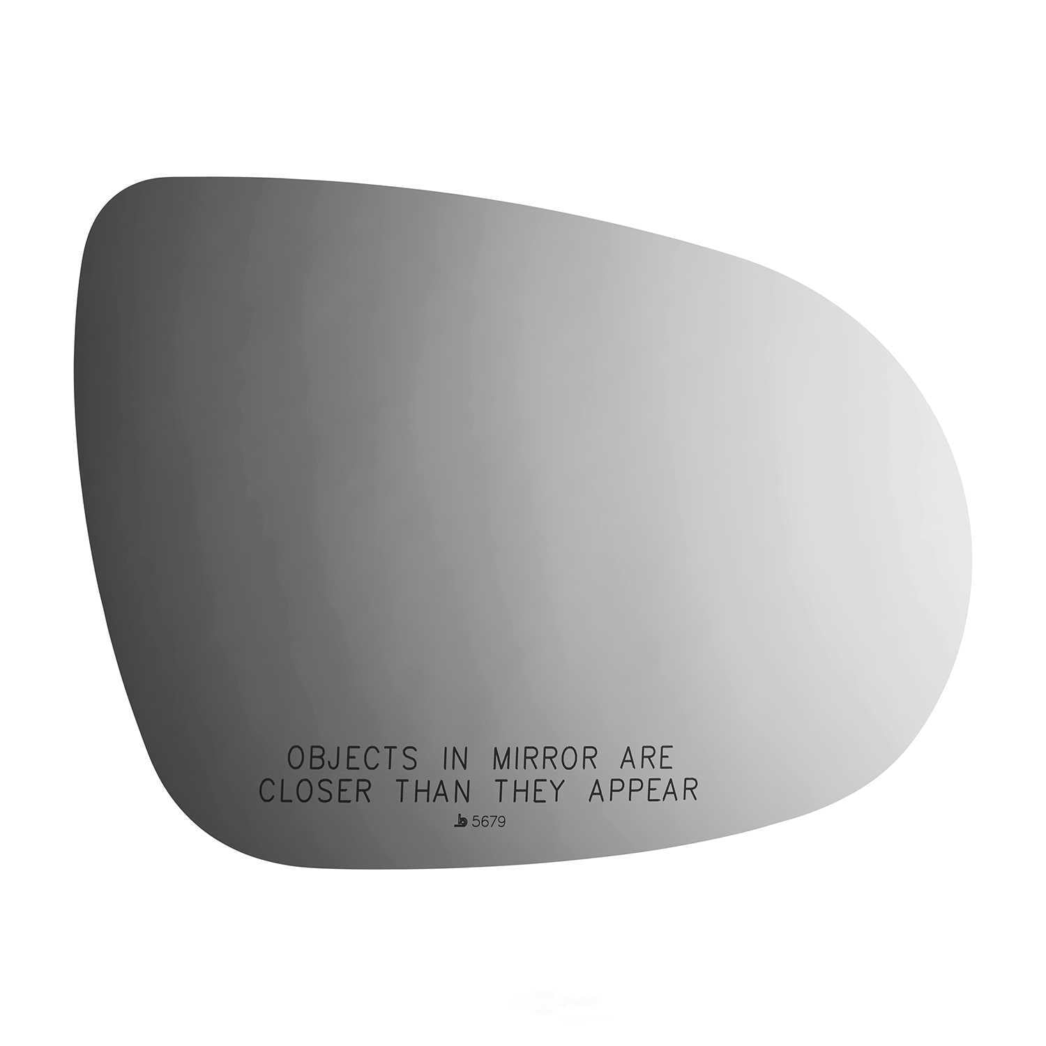 Burco Side View Mirror Replacement Glass - Clear Glass - 5679
