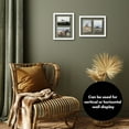 thumbnail image 3 of Americanflat 4x6 Double Picture Frame with Shatter-Resistant Glass Fits 2 use as One 9x12 Poster Frame - White, 3 of 9