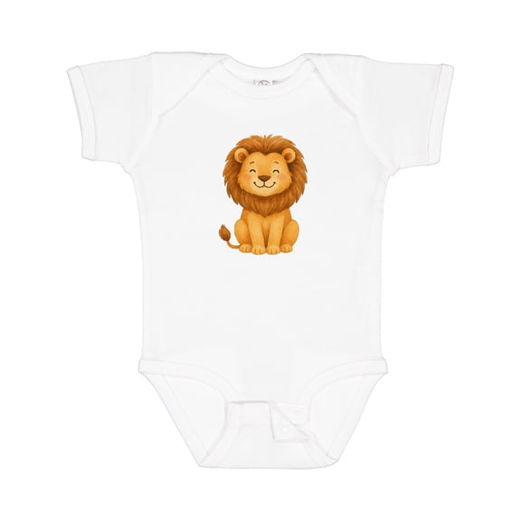 Inktastic Cutest Lion Boys or Girls Baby Bodysuit