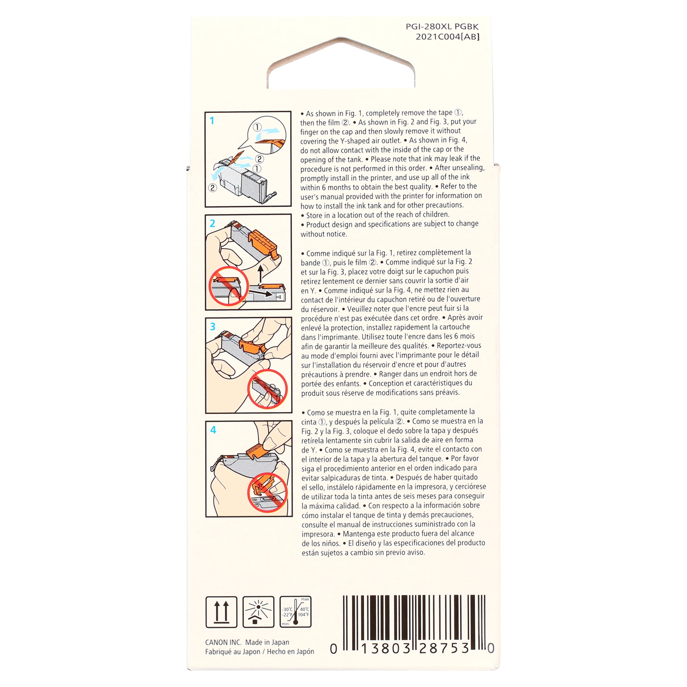 Canon PGI-280 XL Pigment Black Ink Cartridge