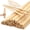 0.2inch, variant on 100Pcs Balsa Wood Sticks 0.12inch Square Wood Dowel Rods Unfinished Craft Sticks for Craft DIY Supplies Arts and DIYers
