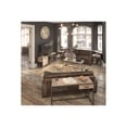 thumbnail image 2 of Bush Furniture Refinery - table d'Appoint - Bois Gris Rustique, Carbonisé, 2 of 9