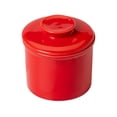 thumbnail image 1 of Bearachild Envases de mantequilla de porcelana de cerámica, ligeros y aptos para microondas, almacenamiento conveniente versátil Cocina y Comedor rojo, 1 of 6