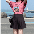 thumbnail image 3 of 2024 Nuevo mini vestido de mujer de cintura alta negro estilo primavera otoño falda pequeña Jkmini de una pieza Agencia Enviar, 3 of 4