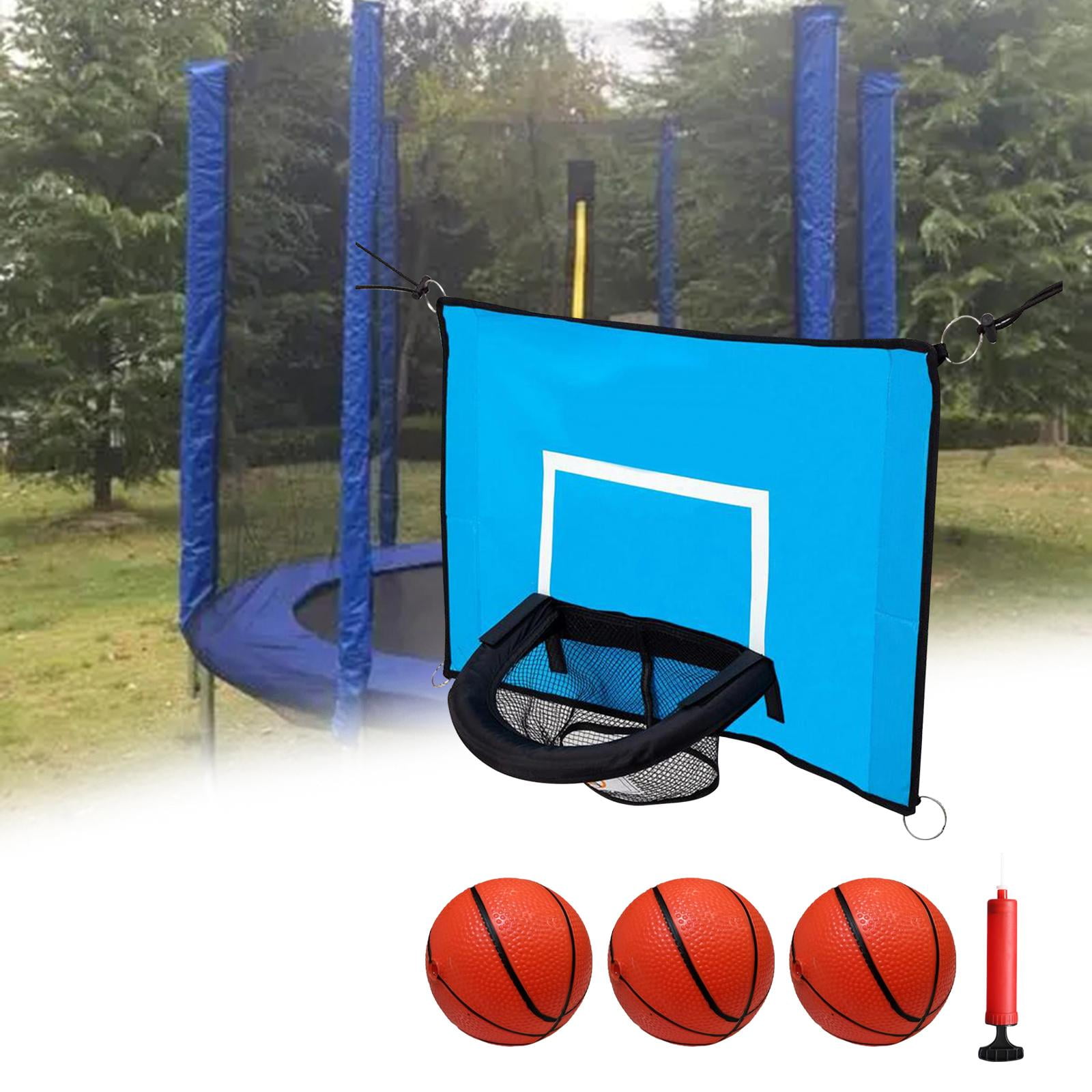 harayaa Basketball Hoop for Trampoline Basketball Training Outside Indoor Outdoor Sports Style B