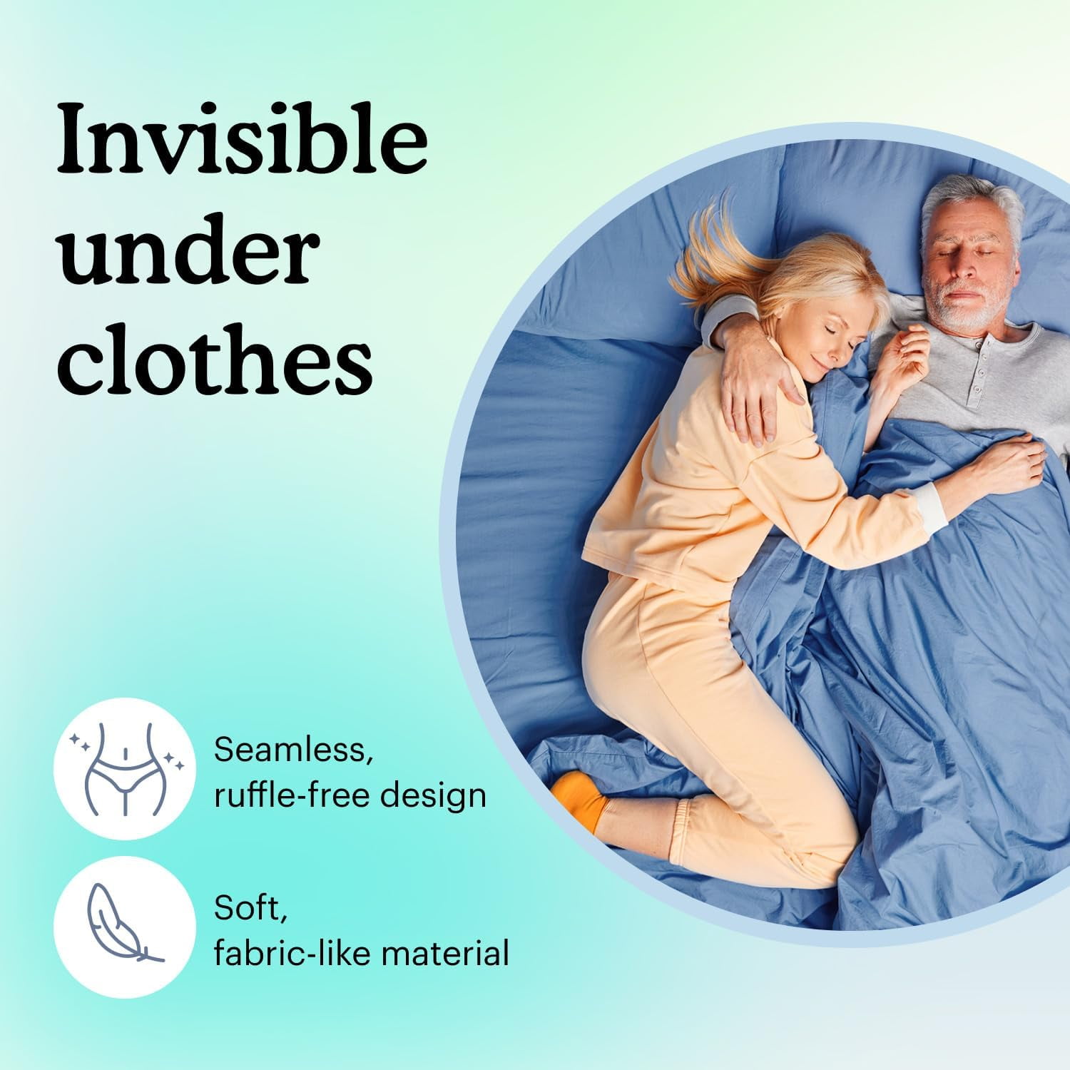 Because Incontinence Booster Pads Overnight - Ultra Long 16", For Women and Men, Adds 4 Cups Absorbency to Adult Diapers. 60 Boosters (3 Packs of 20)