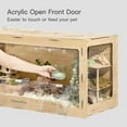 thumbnail image 4 of MEWOOFUN Large Hamster Cage Wooden Hamster Cage for Syrian Hamster (39.4"L X 19.7" WX 19.7”H) Acrylic Hamster Cage without Accessories, 4 of 6