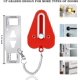 thumbnail image 1 of PU rojo mascota impermeable impermeable con capucha impermeable capa de lluvia chaqueta ropa para perros gatos, 1 of 8