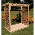 thumbnail image 2 of Western Red Cedar Covington Arbor &amp; Deck, 2 of 2
