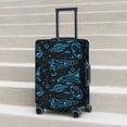 thumbnail image 6 of Hirioo Spacecraft for Elasticity Suitcase Cover (No luggage Included) Durable Luggage Protector Fits 18-32 Inch Luggage-Medium, 6 of 7