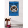 thumbnail image 2 of Grumpy Cat - Face Wall Poster, 22.375" x 34", Framed, 2 of 2