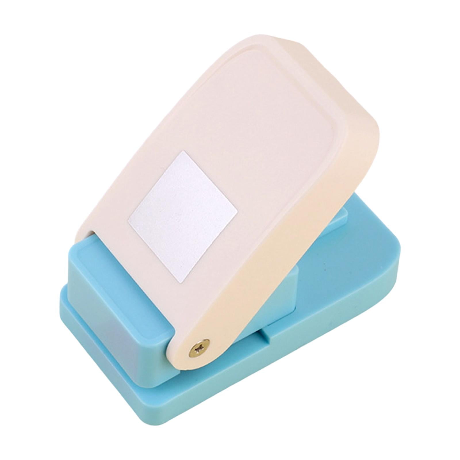 Milageto 3xTab Punch Gifts Paper Punching for Self Made Index Label Card Making Notepad Square