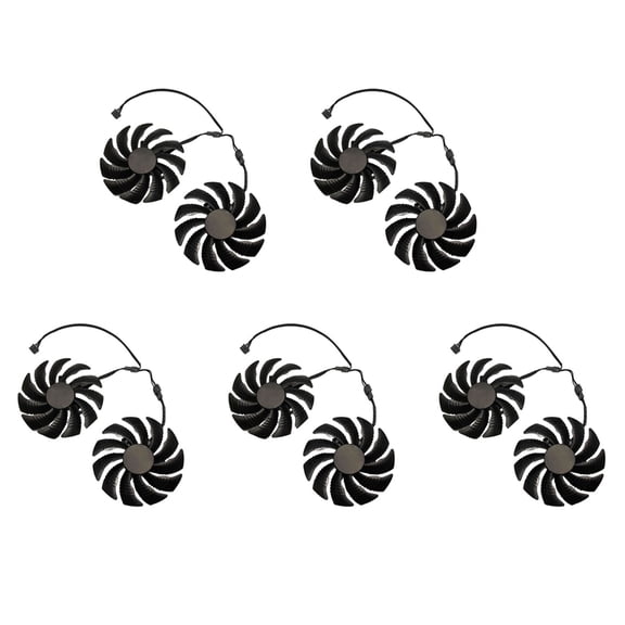 88mm GPU Cooler Graphics Card Fan for REDEON AORUS RX580/570 GV-RX570 AORUS GV-RX580AORUS(10 PCS)