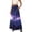 A-Purple250, variant on XIAOCHA Elastic Waist Graphic Print Maxi Skirt for Women Flowy Casual Galaxy Inspired Long Skirt