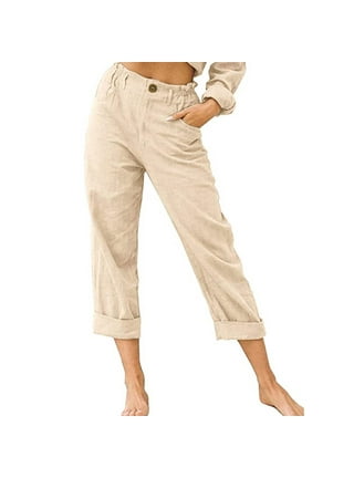 Women's Cotton Capri Pants