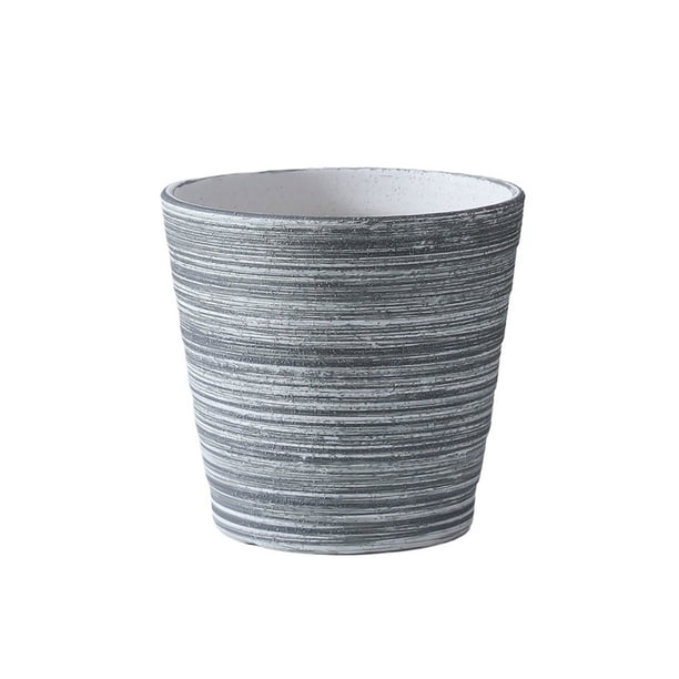 Maceta de cerámica for orquídeas moderna y sencilla for sala de estar, color gris, de lujo y ligera.