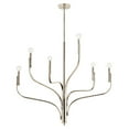 thumbnail image 3 of 52673PN Kichler Lighting Livadia - 6 Light Chandelier-33 Inches Tall and 36.25 Inches Wide-Polished Nickel Finish, 3 of 8