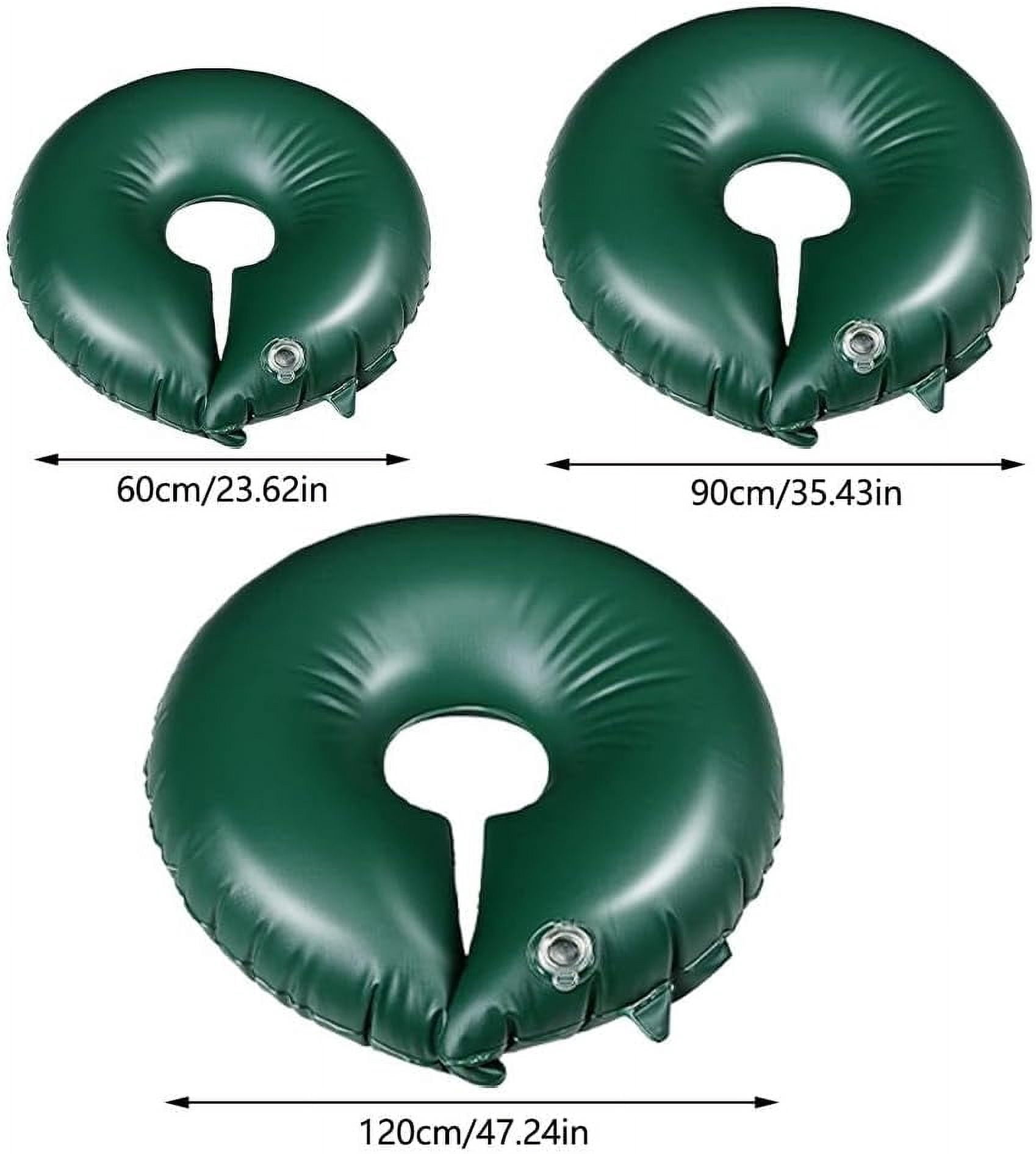 Tree Watering Bag, 2025 New Slow Release Tree Watering Ring, PVC Drip Irrigation Water Pouch Round Watering Bags Automatic Drip System for Planting Gardening Trees and Shrubs