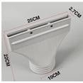 thumbnail image 3 of Portable Ac Hose Coupler, Window Flat Hose Connection Adapter, Tube Vent Kit, Quick and Easy Installation, Compact Lightweight, for Conditioning and Exhaust, 3 of 6