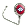 thumbnail image 2 of Arkansas State Flag Purse Bag Hanger Holder Hook, 2 of 4