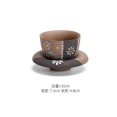 thumbnail image 2 of Old Rock Mud Cup Saucer Set Guest Special Bowl Cup Coaster Teaware Pure Hand-painted Chrysanthemum Curium Nail Art Teacup 35ml, 2 of 8