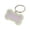 Light Green, variant on Custom Engraved Bone Shape Pet ID Tag Stainless Steel Silicone Border Personalized Dog Cat Name Tag For Collar