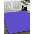 thumbnail image 2 of Ahgly Company Indoor Round Patterned Aztech Purple Area Rugs, 5' Round, 2 of 6