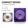 thumbnail image 4 of Magnavox Translucent DVD Player with HDMI Cable, Multi-Format DVD CD MP3 Player, HDMI Output, Remote Control, PAL/NTSC Compatible, 2 Channel Audio, Universal Power 100–240V, Purple, 4 of 20