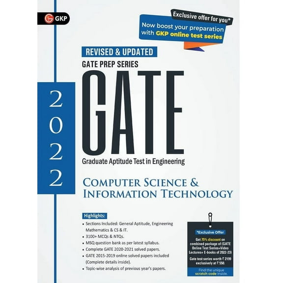 GATE 2022 Computer Science and Information Technology - Guide, (Paperback)