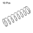 thumbnail image 2 of Unique Bargains Ressort de Compression en Acier Inoxydable 304 15mmx1.2mmx50mm Capacité de Charge 15.7N, 10 Pcs, 2 of 5