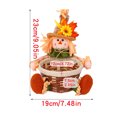 thumbnail image 3 of PEONAVET Thanksgiving Gnome Light Up Gnome Night Light, Nordic Tabletop Decor for Thanksgiving Day Halloween Party Decorations, 3 of 7