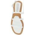 thumbnail image 4 of Journee Womens Karrio Buckle Sling Back Flat Sandals, 4 of 9