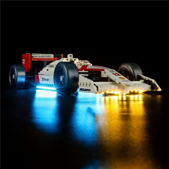Q&C Lighting Led Light Kit Lighting Set Compatible With The Lego Car McLaren MP4/4 Ayrton Senna 10330 Building Blocks Without Lego Set