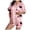 Z24-Light Pink, variant on LILIYA Children's Halloween Pajamas 2026 Pjs 2 Piece Pumpkin Print Shirts and Shorts Pajama Set Sleepwear for Toddler Kids Baby Boys Girl