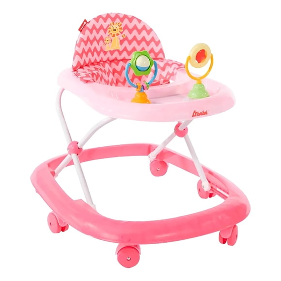 Andadera D'bebé Zoo Altura Ajustable Rosa