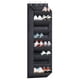 thumbnail image 1 of Organizador de zapatos para colgar en la puerta del armario con bolsillos grandes y profundos, zapatero estrecho para colgar botas en la puerta., 1 of 5