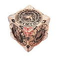 thumbnail image 1 of Dados 7 en 1 Juego Mesa Giroscópico Metal Con Punta Dedo (cobre Antiguo) Rojo, 1 of 8