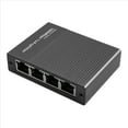 thumbnail image 1 of Divisor Ethernet de 1000 Mbps, Divisor de Internet LAN RJ45 de 1 A 4 Gigabits para TV, Computadora, Enrutador, Conmutador, TV Digital., 1 of 5