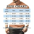thumbnail image 3 of Homeyce Short Sleeve Muscle T Shirt for Men V-Neck Slim Fit Casual Muscle Henley Shirt Ribbed Short Sleeve T-Shirts Solid Color Medium Weight Tee Shirts,Black 2XL, 3 of 5