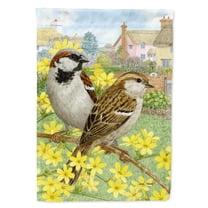 House Sparrows Garden Flag