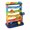 B, variant on HJJLRH Ball Tower for Toddlers 5 Layer Tower Run with Swirling Ramps & 4 Balls Rolling Ball Drop Toy, Educational Ball Drop Toy for Kids for Babies