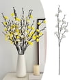 thumbnail image 2 of Cherry Blossom Branches 21.3" White Fake Flowers Spring Decorations for Home Decor, Artificial Flowers Long Stem Branches for Vase Wedding Office Party Table Decor Centerpieces, 2 of 9