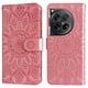 thumbnail image 1 of Funda tipo cartera GANGXUN para OnePlus 12 , diseño girasol, cuero PU, soporte, cierre magnético, tarjetero, 1 of 5